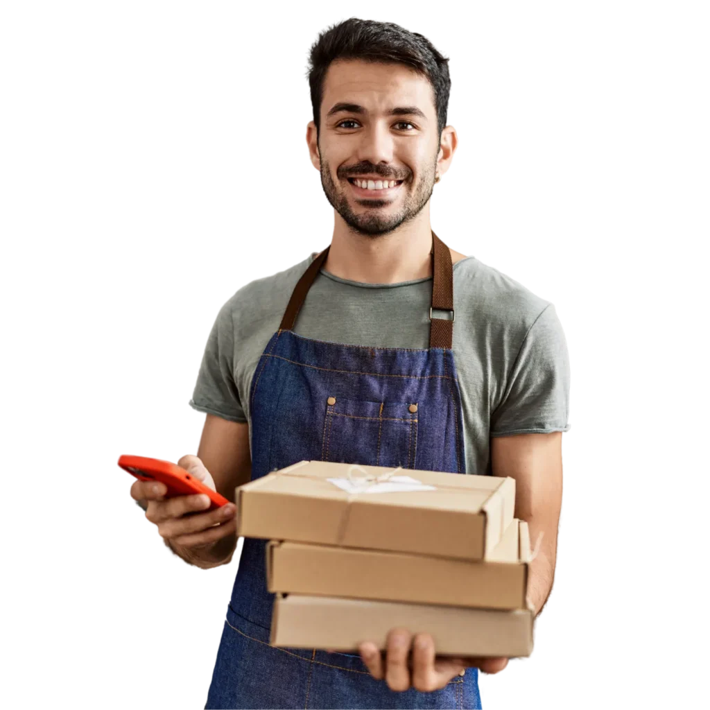 Online-shopping packages ready to ship from Miami to Aruba